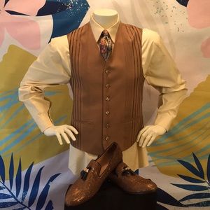 Brown Dress Vest